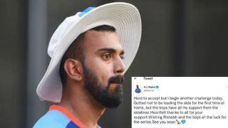 सीरीज से बाहर होने के बाद 'कप्तान' केएल राहुल का इमोशनल ट्वीट